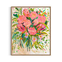 Petal Mischief (Custom Framed)