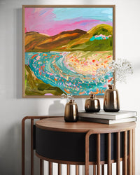 Original Artwork - Foam (Custom Framed)