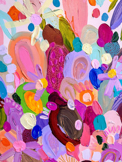 Original Artwork -  Grateful For (Custom Framed)