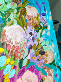 Original Artwork - You Were Blooming All Along (Custom Framed)