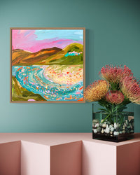 Original Artwork - Foam (Custom Framed)