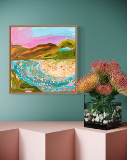 Original Artwork - Foam (Custom Framed)