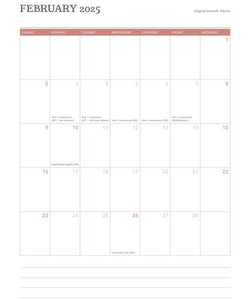 PREORDER 2026 A4 Calendar