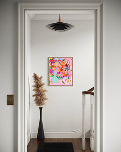 Party on the Patio (Custom Framed)