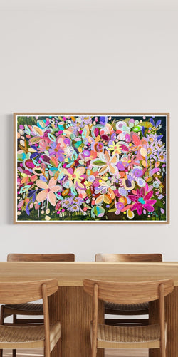 Original Artwork - Joie de Vivre (Custom Framed)