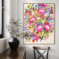 Original Artwork - Amanda (Custom Framed)