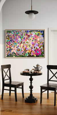 Original Artwork - Joie de Vivre (Custom Framed)