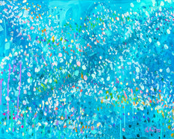 Where Light Learns to Dance (Custom Framed)