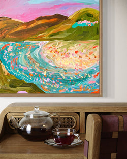 Original Artwork - Foam (Custom Framed)