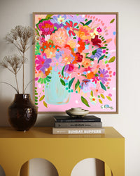 Party on the Patio (Custom Framed)