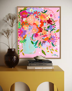 Party on the Patio (Custom Framed)