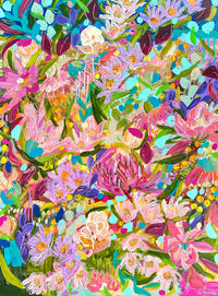 ARTIST COLLECTION Original Artwork -  Happy Dance (Custom Framed)