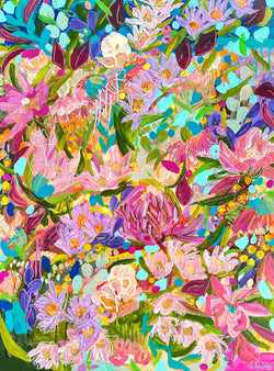 ARTIST COLLECTION Original Artwork -  Happy Dance (Custom Framed)