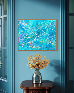 Where Light Learns to Dance (Custom Framed)