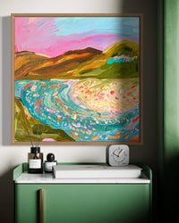 Original Artwork - Foam (Custom Framed)