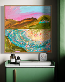 Original Artwork - Foam (Custom Framed)