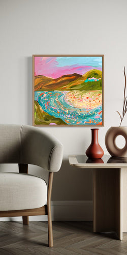 Original Artwork - Foam (Custom Framed)