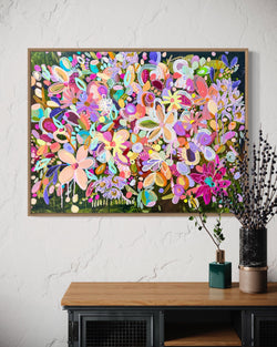 Original Artwork - Joie de Vivre (Custom Framed)