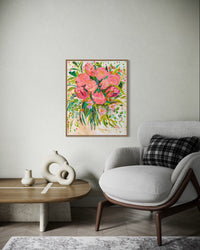 Petal Mischief (Custom Framed)