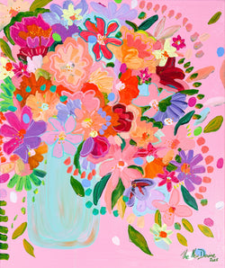 Party on the Patio (Custom Framed)