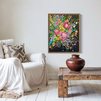 Original Artwork - Flower Obsession (Custom Framed)