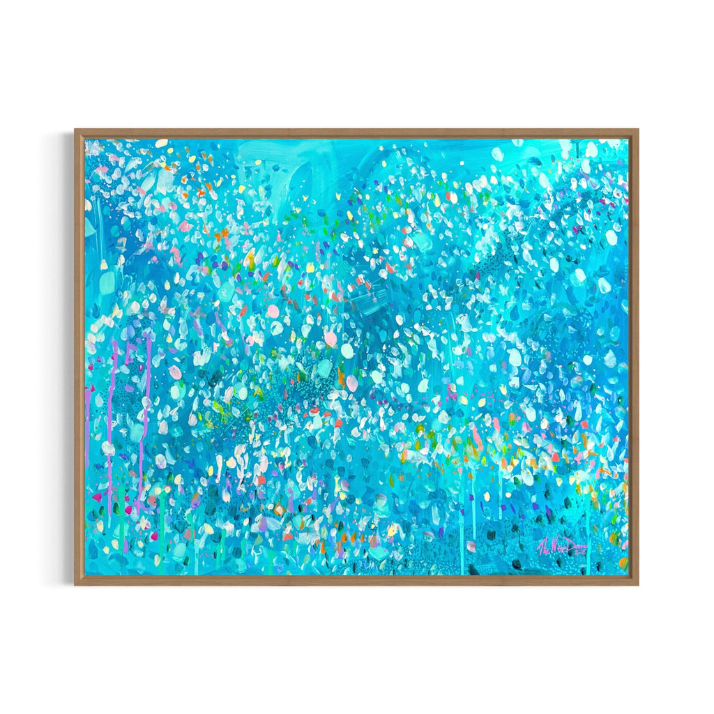 Where Light Learns to Dance (Custom Framed)