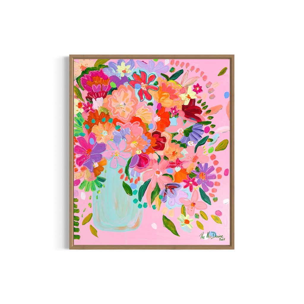 Party on the Patio (Custom Framed)