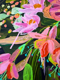 The Moon’s Secret Orchard (Custom Framed)