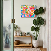 Original Artwork - All Smiles V (Custom Framed)