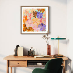Fleur - Everyday Unframed Square Print