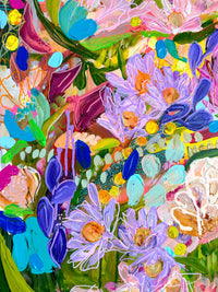 ARTIST COLLECTION Original Artwork -  Happy Dance (Custom Framed)