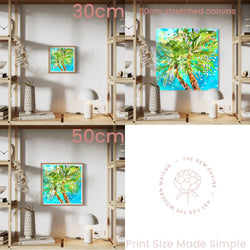 Sandcastles and Sunshine - Limited Edition Unframed Square Print