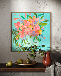 A Glow Called Happiness (Custom Framed)