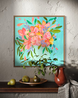 A Glow Called Happiness (Custom Framed)