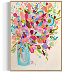 Original Artwork -  Grateful For (Custom Framed)