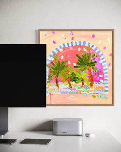 The Sunrise Feeling (Custom Framed)