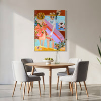 Original Artwork - Emotional Baggage (Custom Framed)