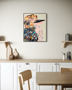 Original Artwork - Cooper (Custom Framed)
