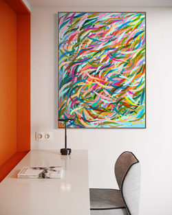 Original Artwork - Florence (Custom Framed)