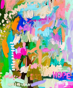 Original Artwork - Just Hope (Custom Framed)