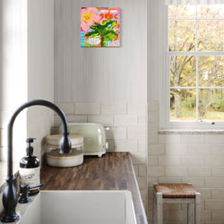 Original Artwork - Paint Palette BEACH Date (Ready to Hang)