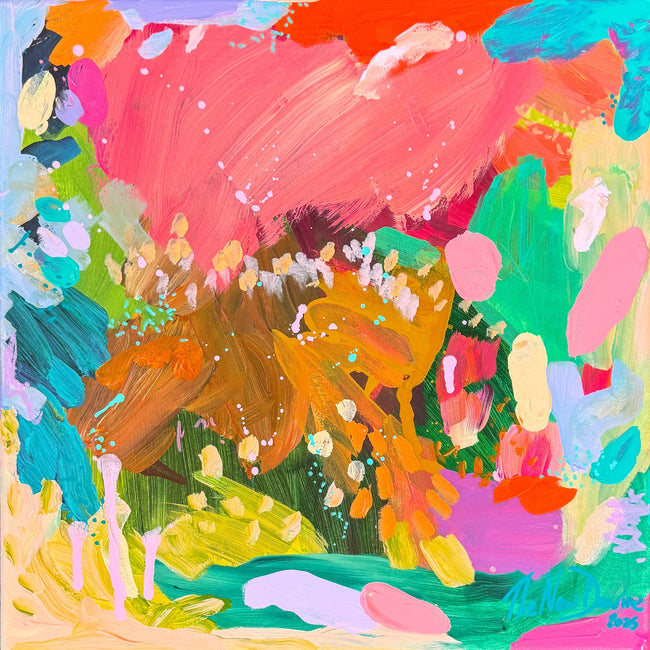 Original Artwork - Paint Palette II (Ready to Hang)