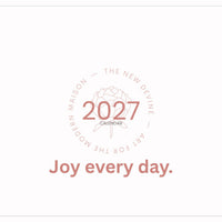 PREORDER 2027 A4 Calendar