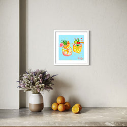 PREORDER Happy Hour - Limited Edition Unframed Square Print