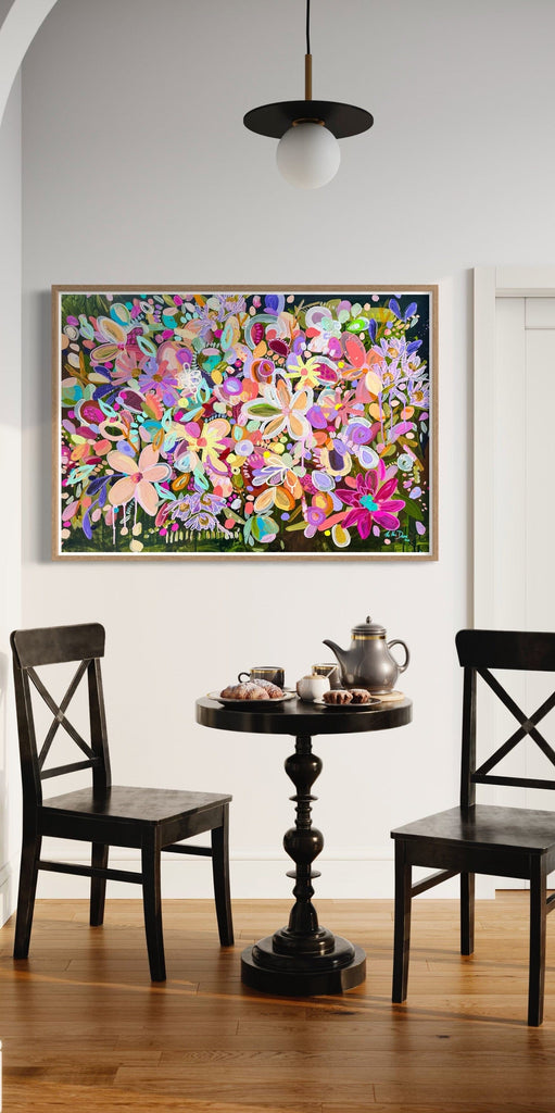 Original Artwork - Joie de Vivre (Custom Framed) – The New Devine