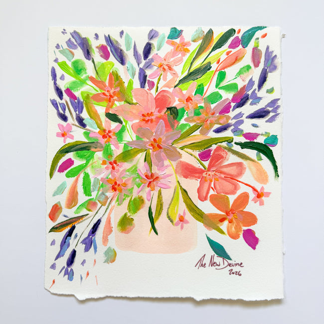 Happy Little Things XI - Unframed Original Artwork on Paper