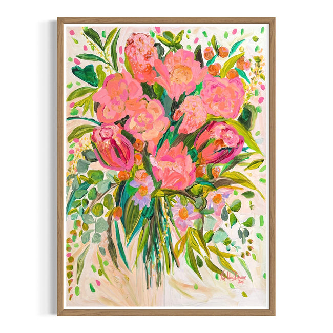 PREORDER Petal Mischief - Limited Edition Unframed Print