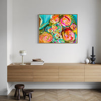 Original Artwork - Apple Pie and Cider Ice Cream (Custom Framed)