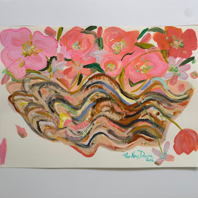 Happy Little Things V- Unframed Original Artwork on Paper