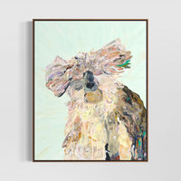 ARTIST COLLECTION Original Artwork - Clancy the Koala (Custom Framed)